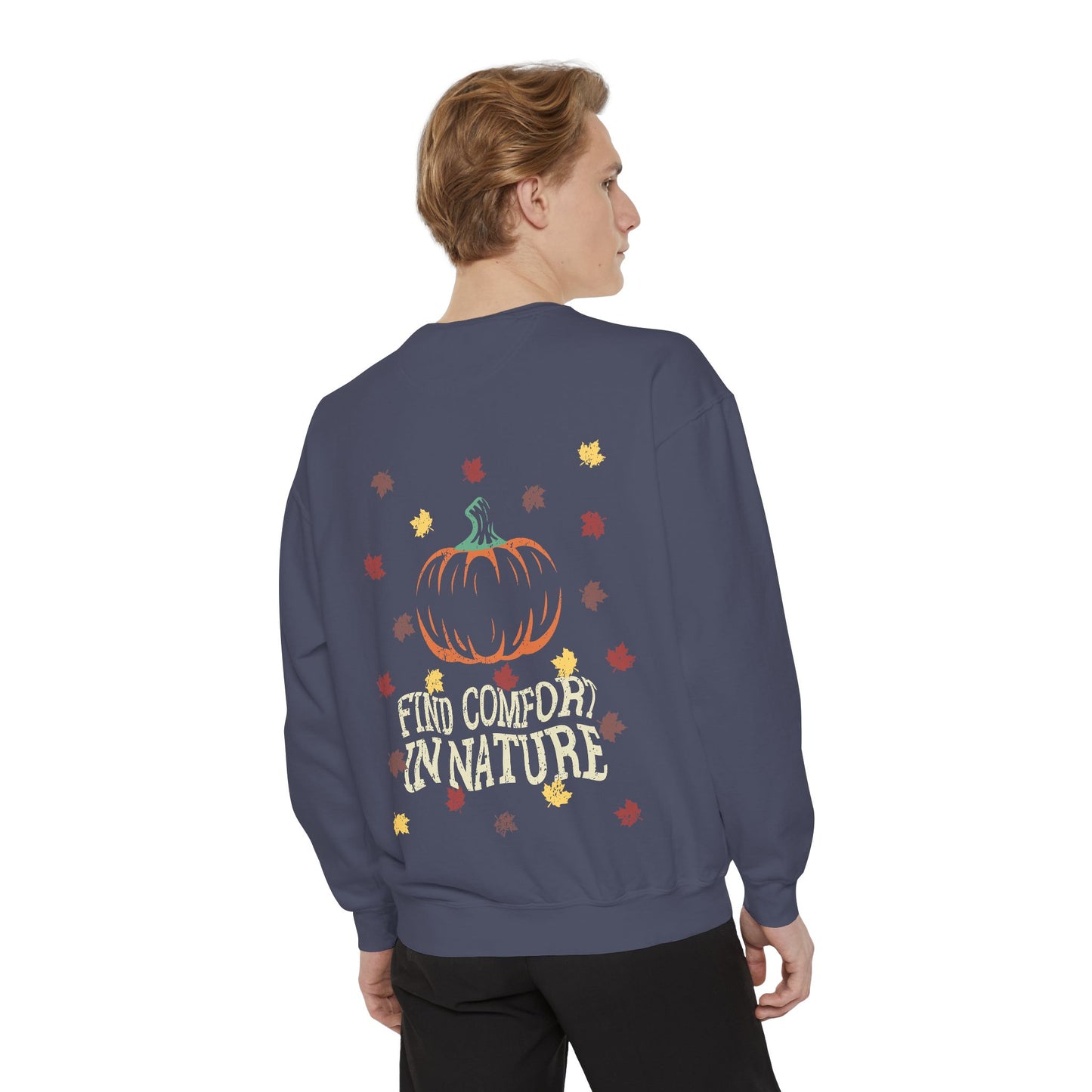 Nature's Wardrobe | Pumpkin Crewneck Sweatshirt