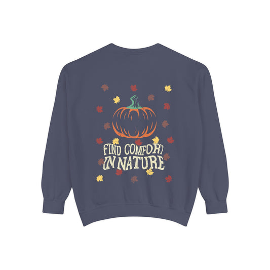 Nature's Wardrobe | Pumpkin Crewneck Sweatshirt
