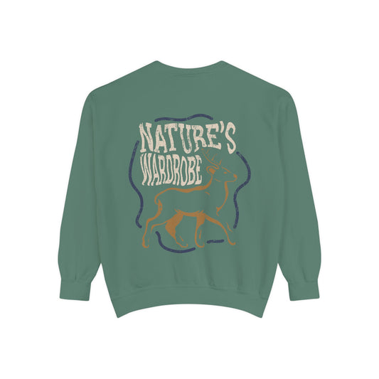 Nature's Wardrobe | Deer Crewneck Sweatshirt