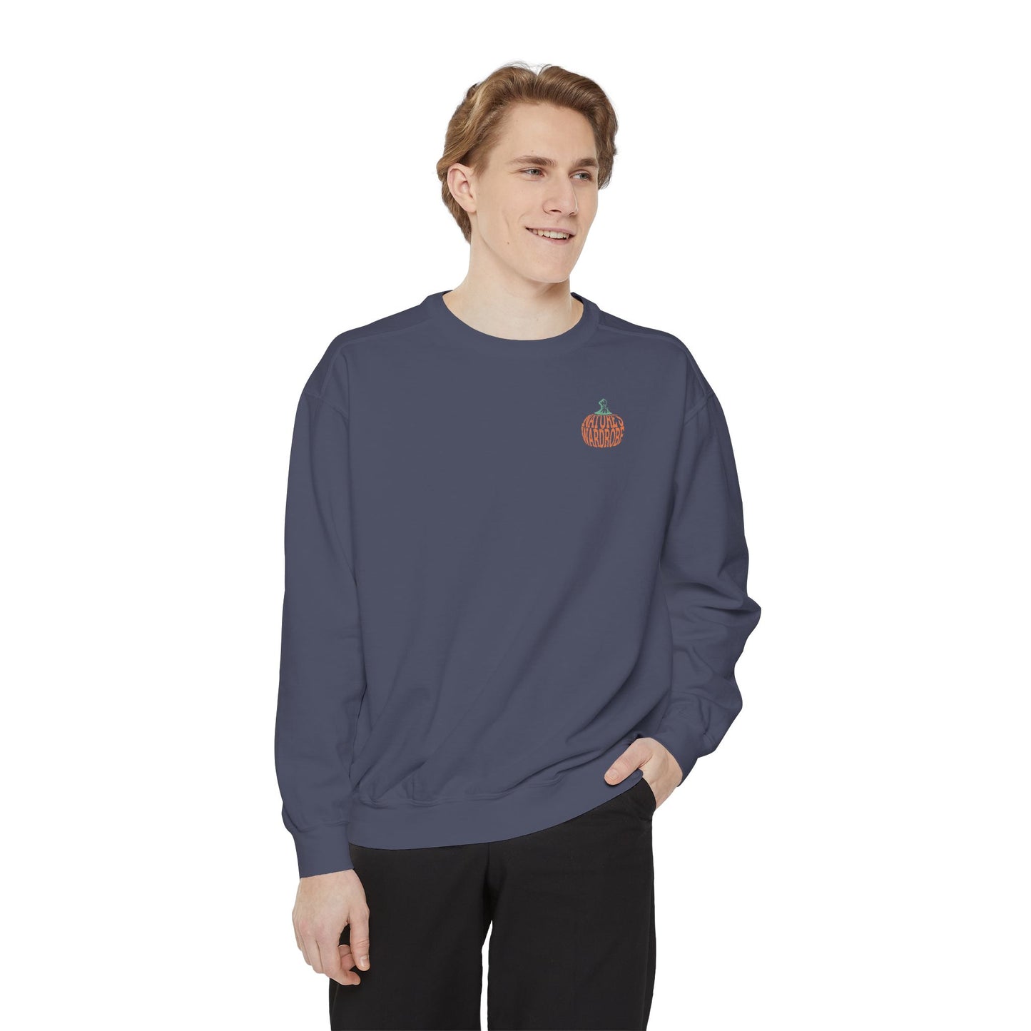 Nature's Wardrobe | Pumpkin Crewneck Sweatshirt